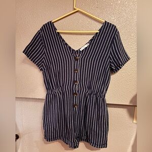 Striped Lush Romper